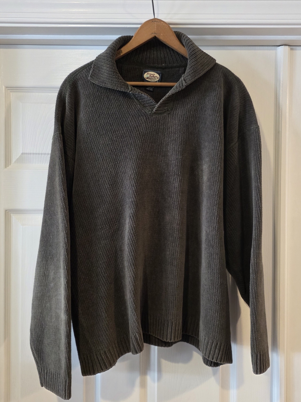 Tommy Bahama Men's Ribbed Sweater - Gray
